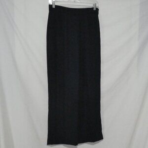 BEECHERS BROOK PETITES | size 6 | Navy Blue Textured Dress Pants | Side Fastened